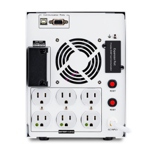 CyberPower M750L Mini-Tower UPS, UL Rated, sealed LCD panel, 6 NEMA 5-15R-HG